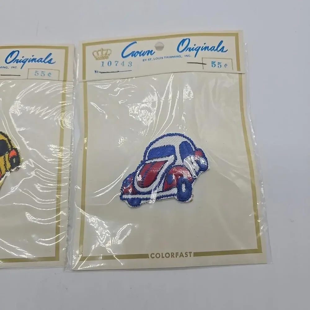 Volkswagen Beetle Vintage‎ 1970's Crown Originals - Sew On Patch No. 10743
